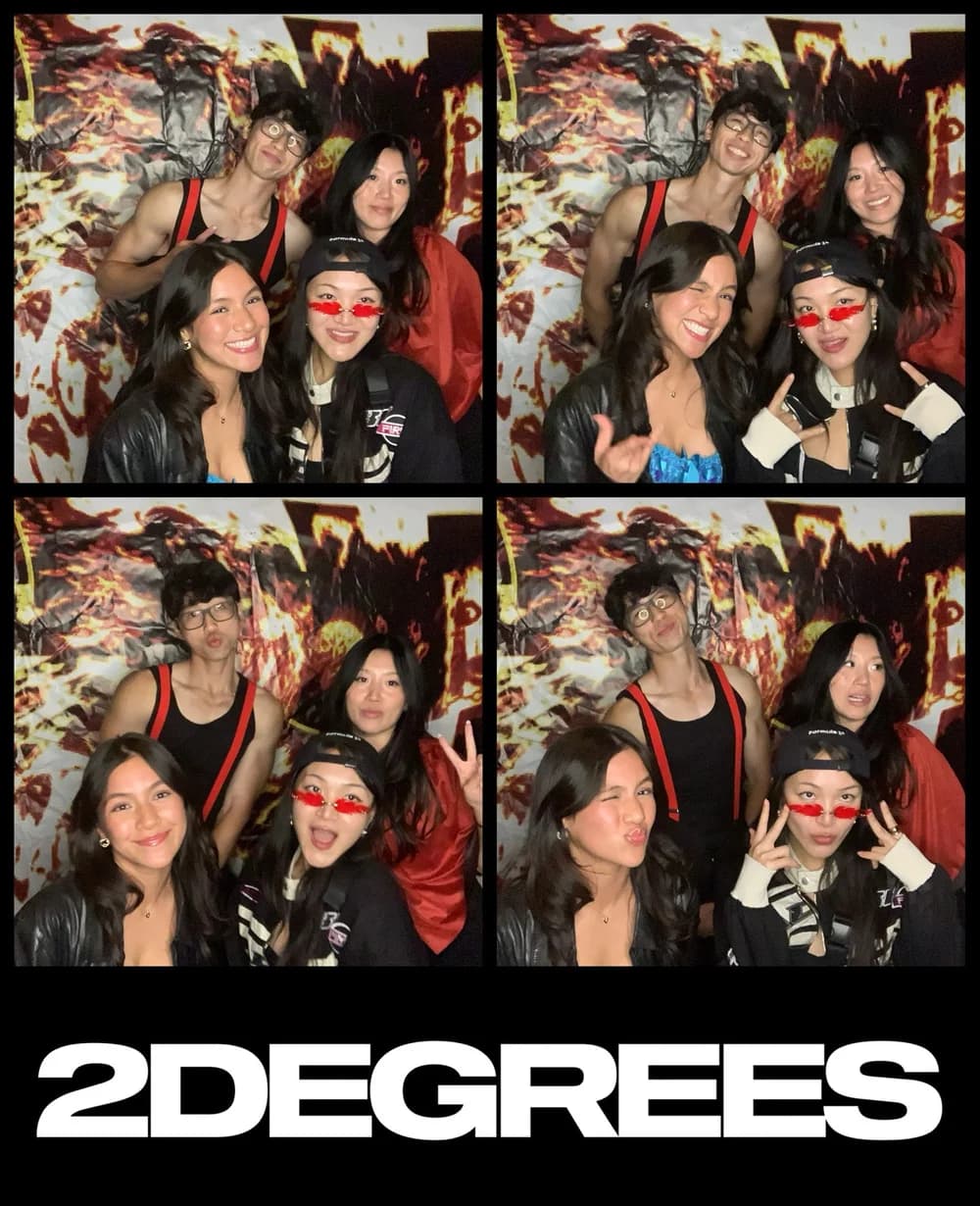 Branded photo booth activation